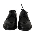 Scarpe da uomo convenzionali in pelle nera-Dolce & Gabbana-EU40 / US7