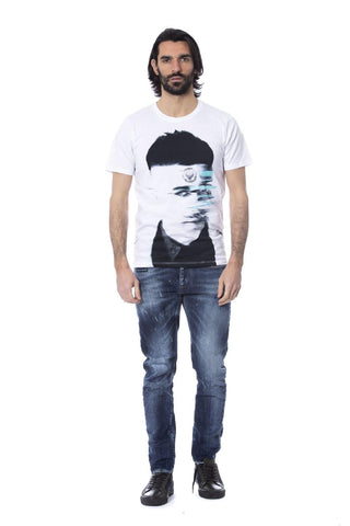 T-shirt opticalwhite - Frankie Morello - M