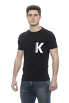 T-shirt nera nera - Karl Lagerfeld - S