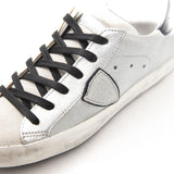 Sneakers Argento Argento - Modello Philippe - EU37 / US6.5