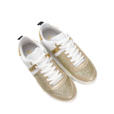 Sneakers Oro Gold - Jeans Trussardi - EU37 / US6.5