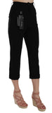 Pantaloni con risvolto Capri in lana vergine nera - D&G - IT36-XS