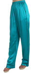 Pantaloni pigiama in seta stretch blu acqua Pantaloni - D&G - IT40-S