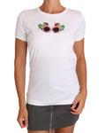 Top t-shirt dgfamily in cotone bianco - Dolce & Gabbana - IT40-S