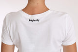 Top t-shirt dgfamily in cotone bianco - Dolce & Gabbana - IT40-S