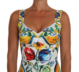 Pagliaccetto Body Stampa Maiolica - Dolce & Gabbana - IT38-XS