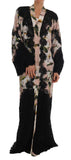 Abito Abaya in caftano con peonie in pizzo foral - D&G - IT42-M