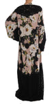 Abito Abaya in caftano con peonie in pizzo foral - D&G - IT42-M