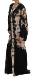 Abito Abaya in caftano con peonie in pizzo foral - D&G - IT42-M