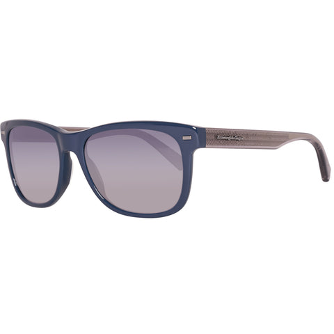 Occhiali da sole Ermenegildo Zegna EZ0028 92B 54 Uomo Blu