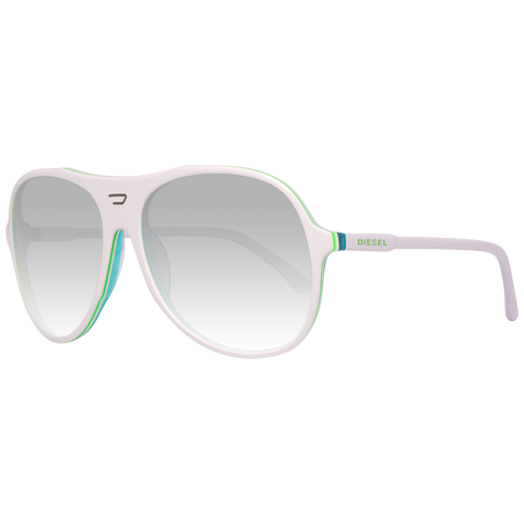 Occhiali da sole Diesel DL0015 24W 60 Unisex Bianchi