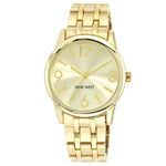 Orologio Nine West NW / 1578CHGB Donna Oro