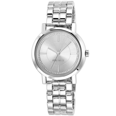 Orologio Nine West NW / 1643SVSB da donna argento