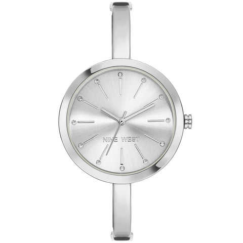 Orologio Nine West NW / 2155SVSV da donna argento