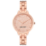 Orologio Nine West NW / 2226RGRG da donna in oro rosa