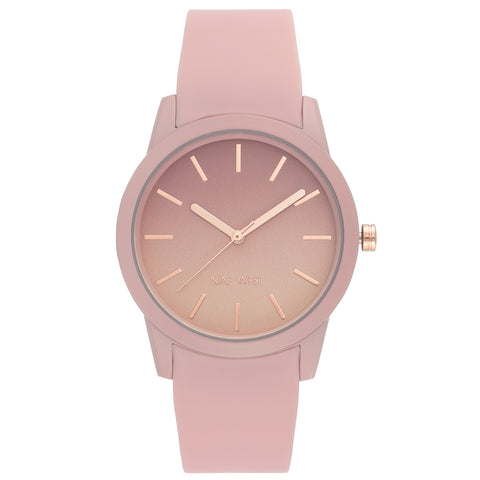 Orologio Nine West NW / 2270OMPK da donna rosa