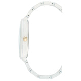 Orologio Nine West NW / 2274MAWT da donna bianco