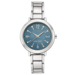 Orologio Nine West NW / 2277LBSV Donna Argento