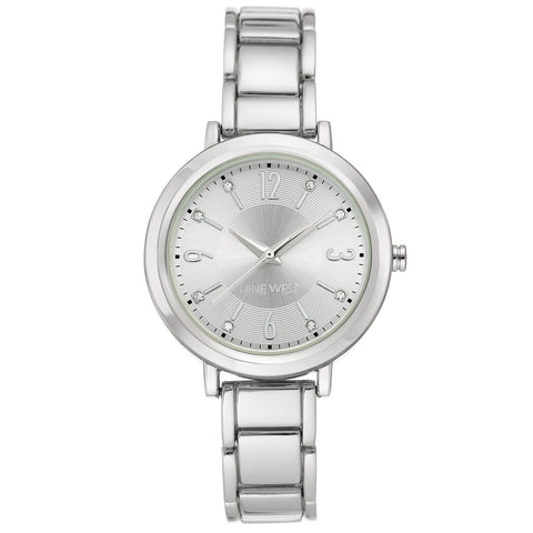 Orologio Nine West NW / 2277SVSV da donna argento