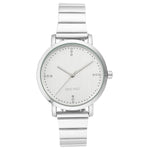 Orologio Nine West NW / 2279SVSV da donna argento