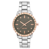 Orologio Nine West NW / 2283TPRT Donna Argento