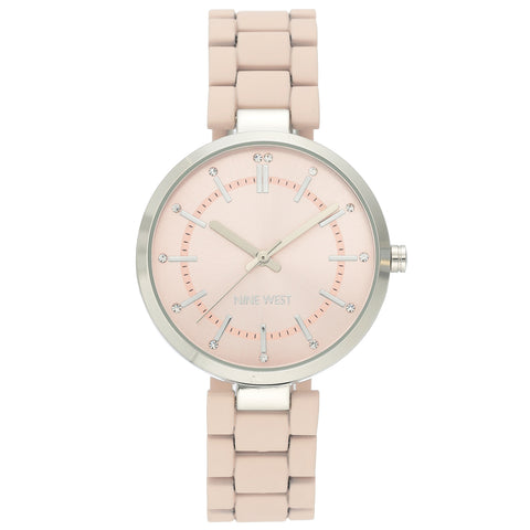 Orologio Nine West NW / 2303PKPK Donna Argento