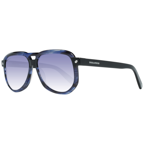 Occhiali da sole Dsquared2 DQ0286 92W 56 Uomo Blu