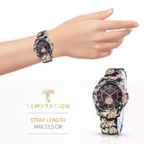 Orologio Temptation TEA-2015-08 da donna, multicolore