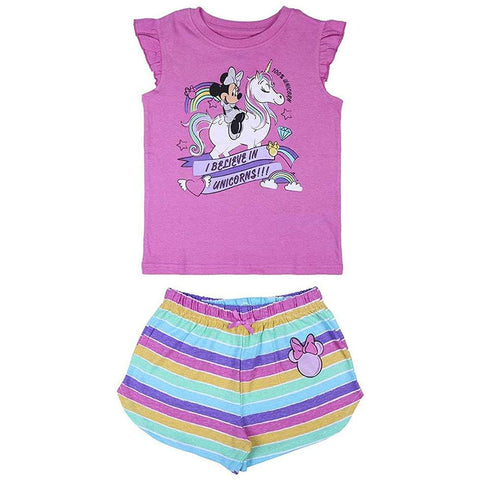 Set Pigiama Minnie - Rosa - Taglia 2 anni - Prodotto Ufficiale