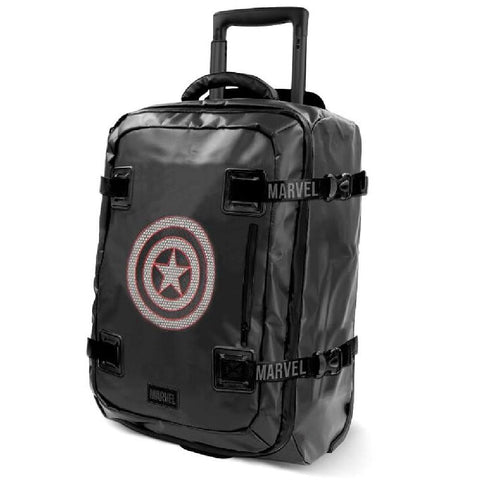 Trolley Marvel Captain America valigia 4 ruote 55cm