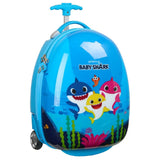 Valigia trolley in ABS Baby Shark 43cm