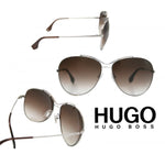 Occhiali da sole Hugo Boss Aviator - Montatura Metallo - 0037/S