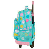 Trolley compatto Benetton Turquoise Dots 45cm