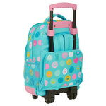 Trolley compatto Benetton Turquoise Dots 45cm