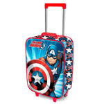 Valigia trolley Marvel Captain America 3D 52cm