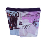 Boxer uomo con banconota da 500 euro - Taglia XL-XXL