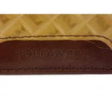 Portafoglio Polo West in vera pelle - Uomo