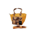 Borsa donna Gian Marco Venturi - Colore Giallo - L.Wild