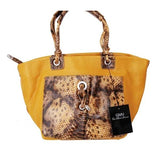 Borsa donna Gian Marco Venturi - Colore Giallo - L.Wild