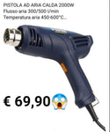 Pistola ad aria calda 2000W