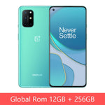 Global Rom OnePlus 8T 8 T 8GB 128GB Snapdragon 865 5G Smartphone 120Hz AMOLED Fluid Screen 48MP Quad Cams 4500mAh 65W Warp