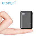 RAXFLY Mini Power Bank 10000mAh Cell Phone Portable Charger LED Powerbank 10000 mAh For Xiaomi External Mobile Battery Poverbank