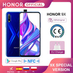 Special Version Honor 9X Smartphone 4G128G  48MP Dual Cam 6.59'' Mobile Phone Android 9 4000mAh OTA Google Play