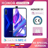 Special Version Honor 9X Smartphone 4G128G  48MP Dual Cam 6.59'' Mobile Phone Android 9 4000mAh OTA Google Play